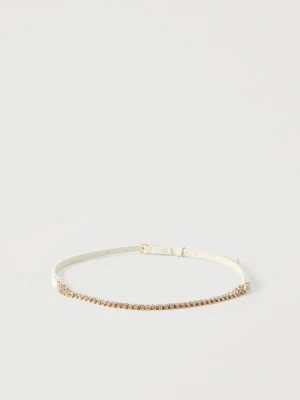 Pas Anna Field By Zalando biały