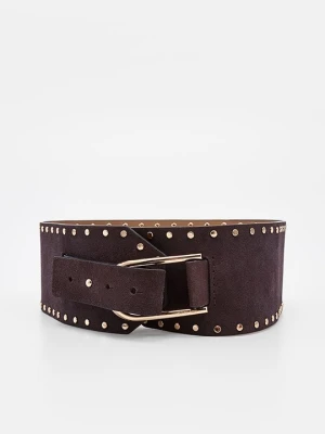 Pas biodrowy Michael Kors brązowy