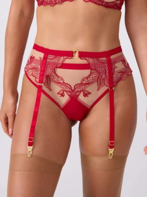 Pas do pończoch w kolorze czerwonego wina - Cameron POUPEE