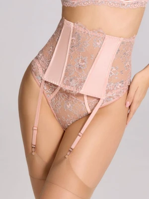 Pas do pończoch w zmysłowym akcentem koronki Delight Poupee Marilyn