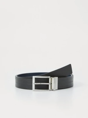 Pas Emporio Armani czarny
