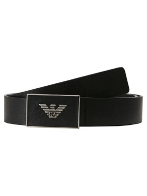 Pas Emporio Armani czarny