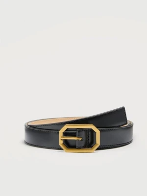 Pas Emporio Armani czarny