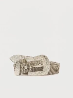 Pas Even&Odd By Zalando srebrny
