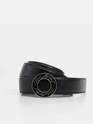 Pas KARL LAGERFELD czarny