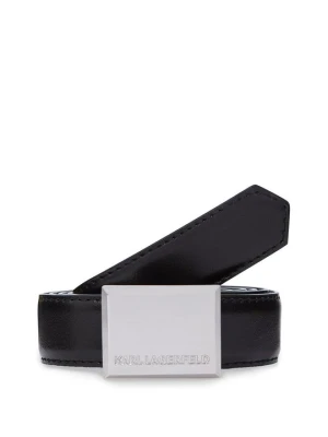 Pas KARL LAGERFELD czarny