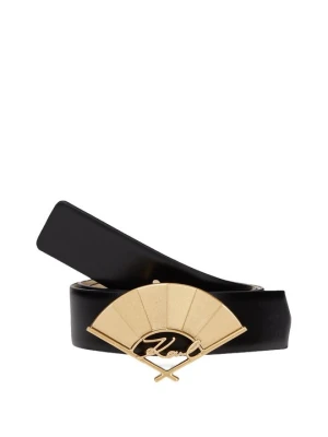 Pas KARL LAGERFELD czarny