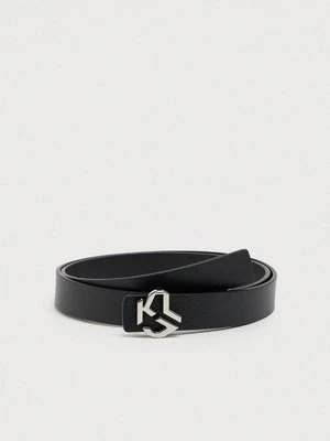 Pas KARL LAGERFELD czarny