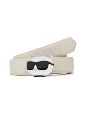 Pas KARL LAGERFELD mleczny