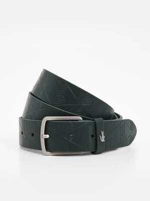 Pas Lacoste ciemnozielony