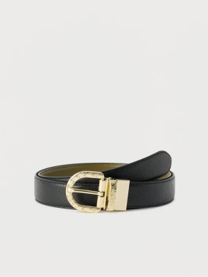 Pas Lancel czarny