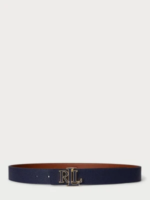 Pas Lauren Ralph Lauren granatowy