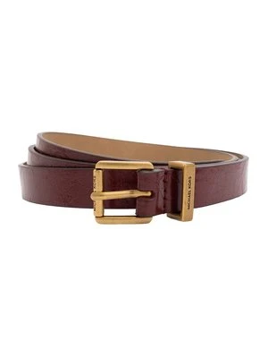 Pas Michael Kors ciemnoczerwony