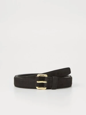 Pas MOSCHINO czarny