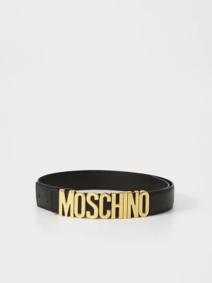 Pas MOSCHINO czarny