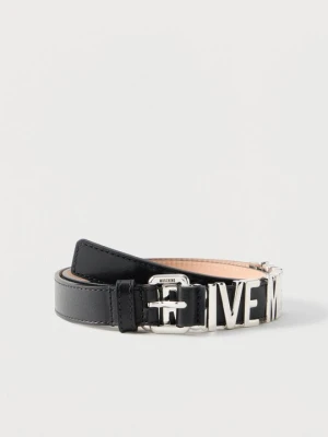 Pas MOSCHINO czarny