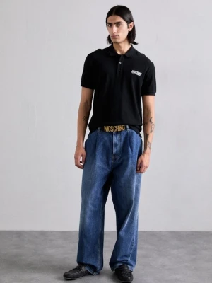 Pas MOSCHINO czarny