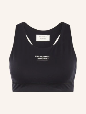 Pas Normal Studios Biustonosz Sportowy Balance Z Siateczką schwarz