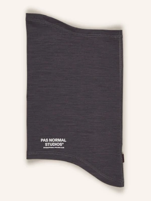 Pas Normal Studios Chusta Wielofunkcyjna Logo Merino Necktube grau