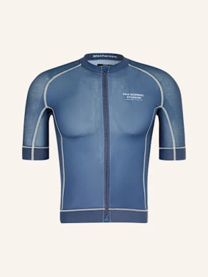 Pas Normal Studios Koszulka Rowerowa Mechanism blau