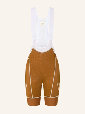 Pas Normal Studios Spodenki Kolarskie Mechanism Bibs Z Szelkami I Wyściełaną Wkładką braun