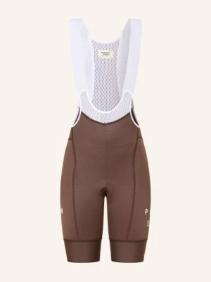 Pas Normal Studios Spodenki Kolarskie Mechanism Bibs Z Szelkami I Wyściełaną Wkładką braun
