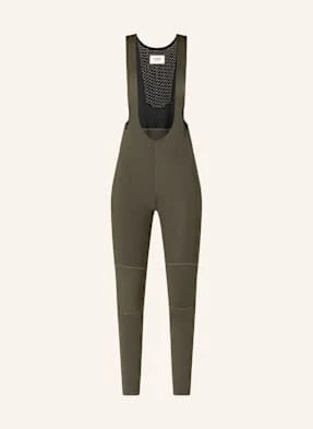 Pas Normal Studios Spodenki Kolarskie Softshell Mechanism Z Szelkami I Wyściełaną Wkładką gruen