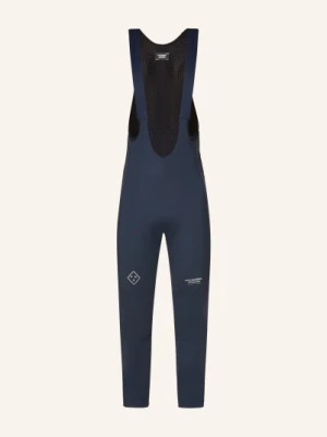 Pas Normal Studios Spodnie Rowerowe Mechanism Deep Winter Z Szelkami I Wyściełaną Wkładką blau