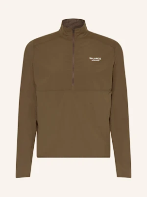 Pas Normal Studios Sweter Typu Troyer Balance braun