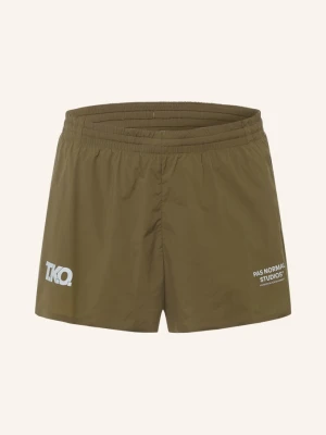 Pas Normal Studios Szorty Do Biegania 2 W 1 T.K.O. Balance braun KHAKI