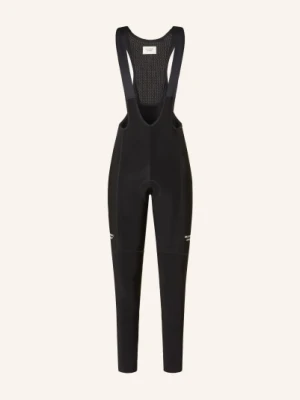 Pas Normal Studios Termiczne Spodenki Kolarskie Essential Thermal Long Z Szelkami I Wyściełaną Wkładką schwarz