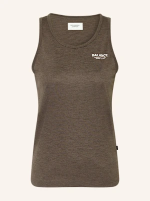 Pas Normal Studios Top Do Biegania Balance Sleeveless braun