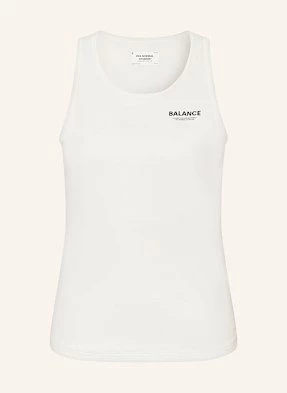 Pas Normal Studios Top Do Biegania Balance Sleeveless weiss