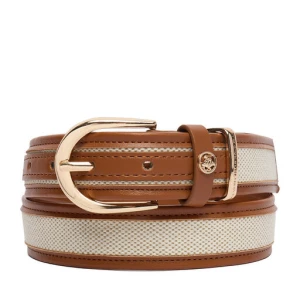 Pasek Beverly Hills Polo Club CEO-BHPC-W2-002-SS26 Beżowy