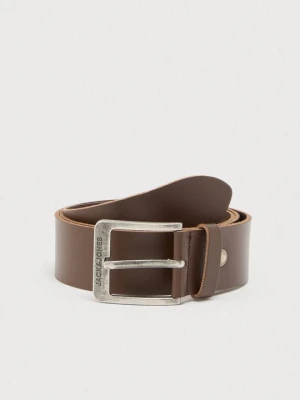Pasek biznesowy Jack&Jones brązowy