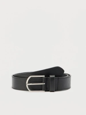 Pasek biznesowy Pier One By Zalando czarny