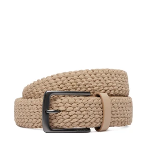 Pasek Calvin Klein Casual Pin Buckle 35Mm Fixed - LV04D7088G Beżowy