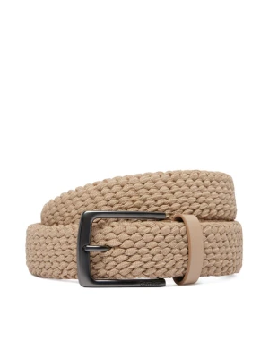 Pasek Calvin Klein Casual Pin Buckle 35Mm Fixed - LV04D7088G Beżowy