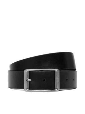 Pasek Calvin Klein Casual Round Buckle Tumbled 35Mm LV04D7123G Czarny