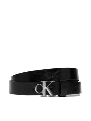 Pasek Calvin Klein Ck Buckle Glossy Strap 25M LV04F7122G Czarny
