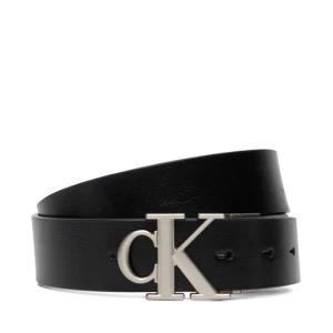 Pasek Calvin Klein Ck Buckle Tumbled 35Mm Adj/Rev LV04D7049G Czarny