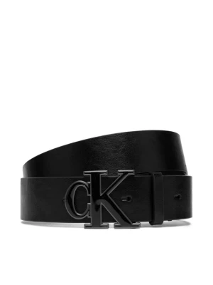 Pasek Calvin Klein Ck Enamel Buckle 40Mm LV04D7150G Czarny