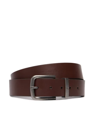 Pasek Calvin Klein Seasonal Logo Tumbled 35Mm Fixed LV04D7128G Brązowy