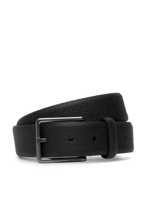 Pasek Calvin Klein Warmth Buckle Pebble 35Mm Fixed LV04D7062G Czarny