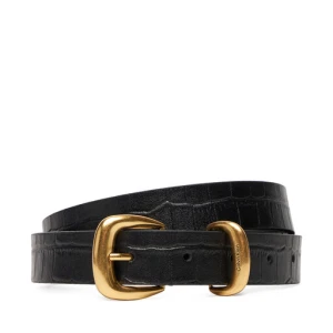Pasek Damski Calvin Klein Bombay Strap Croc 25Mm Belt LV04F7056G Czarny