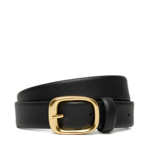 Pasek Damski Calvin Klein Chuncky Bukle Caviar LV04F7023G Czarny