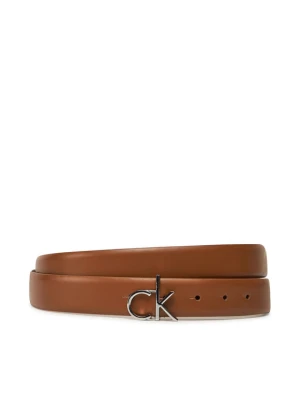Pasek Damski Calvin Klein Ck Buckle Belt 3.0_Smooth K60K613156 Brązowy