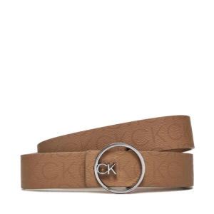 Pasek Damski Calvin Klein Ck Buckle Reversible Belt 3Cm K60K612359 Brązowy