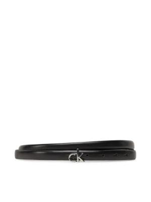Pasek Damski Calvin Klein Ck Buckle Skinny Belt 1.5 K60K612932 Czarny