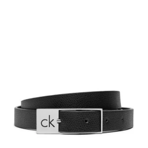 Pasek Damski Calvin Klein Ck Cut Square Buckle 2.0_Caviar K60K612864 Czarny